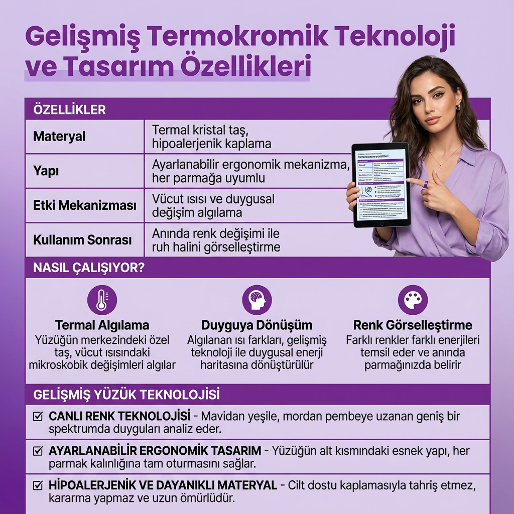 Loramood™ Renk Değiştiren Yüzük