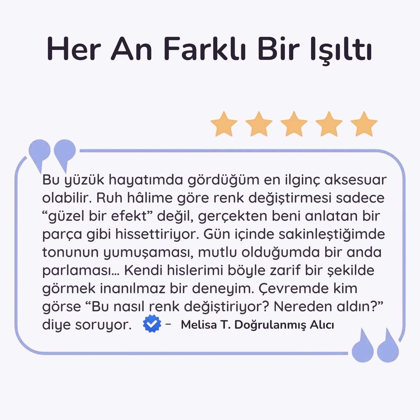 Loramood™ Sihirli Yüzük