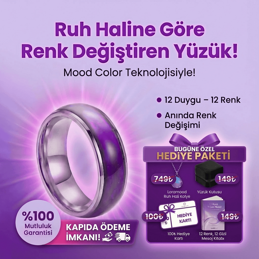 Loramood™ Renk Değiştiren Yüzük